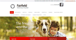 Desktop Screenshot of fairfieldvethosp.vetmatrixbase.com